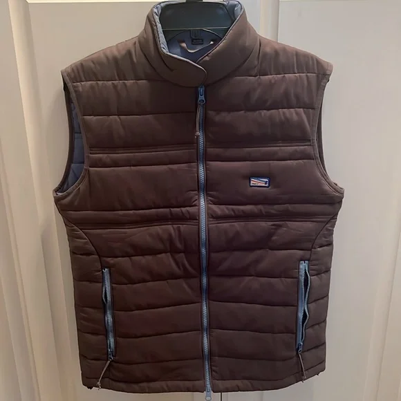 Johnnie O Men’s Harwich Lightweight Quilted Puffer Vest Pewter M - Picture 2 of 8